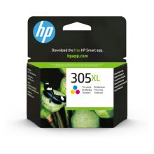 Cartucho de tinta tricolor de alta capacidad HP 305XL con SKU 3YM63AE#UUQ