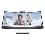 Monitor HP de 34 pulgadas con resolución WQHD, pantalla curva y conectividad USB-C, modelo E34m G4, 40Z26AA#ABB