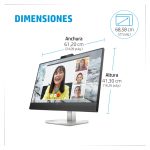 HP E-Series Monitor de conferencias USB-C QHD E27m G4, pantalla de 27 pulgadas, alta resolución, 40Z29AA#ABB