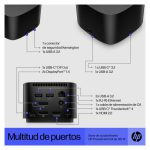HP Base de acoplamiento Thunderbolt modelo G4 con capacidad de 120 W de carga rápida, SKU 4J0A2AA#ABB
