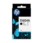 Cartucho de impresión negro HP para papel normal, SKU 51604A, ideal para impresiones de alta calidad y rendimiento.