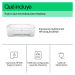 Impresora, fotocopiadora y escáner HP DeskJet 2810e, modelo inalámbrico multifuncional SKU 588Q0B#629