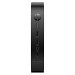 Imagen del Mini PC HP Pro t550 con procesador de 2 GHz ThinPro, peso ligero de 1,3 kg y color negro. SKU: 5H0N1EA#ABB