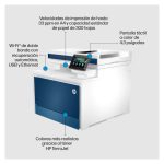 HP Color LaserJet Pro impresora multifunción en color blanco, modelo 4302fdw con funcionalidad WiFi y alimentador automático de documentos, SKU 5HH64F#B19