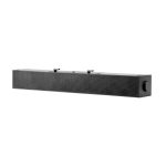 Altavoz HP S101 Speaker Bar negro con 2,5 W de potencia y SKU 5UU40AA