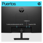 Monitor HP FHD P24v G5 de 24 pulgadas con alta definición y modelo 64W18AA#ABB