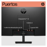 Monitor HP modelo P24 G5 Full HD de 24 pulgadas, referencia 64X66AA#ABB, ideal para oficinas y trabajos multimedia