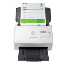 HP ScanJet Enterprise Flow 5000 s5, escáner de alta resolución 600 x 600 DPI, alimentado con hojas, tamaño A4, color blanco, SKU 6FW09A.