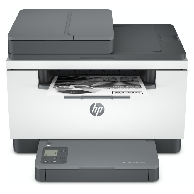 HP LaserJet Impresora Multifunción con Dúplex Automático Impresora HP LaserJet multifunción M234sdn con impresión dúplex automático, conexión Ethernet y alta eficiencia, SKU 6GX00F#B19