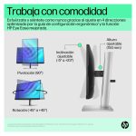 Monitor HP E-Series FHD E22 G5 de 22 pulgadas, 6N4E8AA#ABB, pantalla Full HD ideal para oficinas y entretenimiento