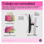 HP Monitor FHD E24t G5 con pantalla táctil de 24 pulgadas, número de producto 6N6E6AA#ABB. Ideal para tareas de oficina y entretenimiento.