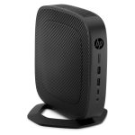 Mini PC HP t640 Thin Client con procesador de 2.4 GHz, sistema operativo Windows 10 IoT Enterprise, peso de 1 kg y color negro. SKU: 6TV45EA#ABB