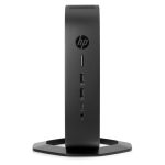 Vista frontal del Mini PC HP t740, modelo V1756B, funcionando con Windows 10 IoT Enterprise. SKU: 6TV52EA#ABB.