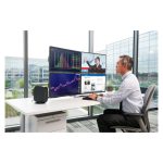 HP t740 Thin Client con procesador de 3,25 GHz, Windows 10 IoT Enterprise, pesa 1,33 kg, color negro. SKU 6TV54EA#ABB