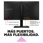 OMEN by HP Monitor gaming de 23,8 pulgadas, resolución FHD y 165 Hz, 780D9E9#ABB