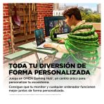 OMEN by HP Monitor gaming de 23,8 pulgadas, resolución FHD y 165 Hz, 780D9E9#ABB