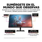 Monitor gaming OMEN by HP de 27 pulgadas, resolución FHD, tasa de actualización de 165 Hz - 780F9E9#ABB