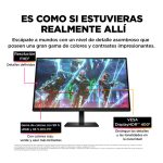 OMEN by HP Monitor gaming de 27 pulgadas con resolución FHD y 240 Hz - 780G5E9#ABB. Perfecto para juegos competitivos con alta tasa de refresco y claridad en la imagen.