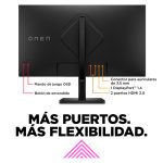 OMEN by HP Monitor gaming de 31,5 pulgadas con resolución QHD y 165 Hz, modelo 780K0E9#ABB