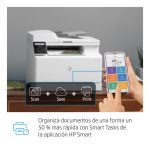 Impresora multifunción HP Color LaserJet Pro M183fw con fax, conectividad inalámbrica y capacidad de impresión a color, SKU 7KW56A#B19