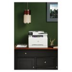 Impresora multifunción HP Color LaserJet Pro M283fdw con funciones de impresión a color rápida y eficiente. SKU: 7KW75A#B19.