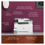 Impresora multifunción HP Color LaserJet Pro M283fdw con funciones de impresión a color rápida y eficiente. SKU: 7KW75A#B19.