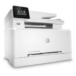 Impresora multifunción HP Color LaserJet Pro M283fdw con funciones de impresión a color rápida y eficiente. SKU: 7KW75A#B19.