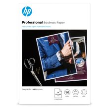 HP Papel profesional mate FSC para impresora láser de 200 gsm; paquete de 150 hojas, tamaño A4/210 x 297 mm; SKU 7MV80A