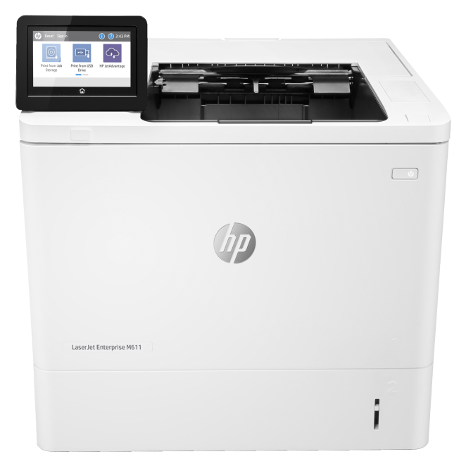 HP LaserJet Enterprise M611dn Impresora de Alta Velocidad Impresora HP LaserJet Enterprise M611dn con capacidad de alta velocidad y tecnología avanzada, SKU 7PS84A#B19