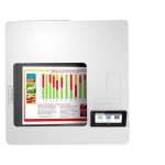 Impresora láser color HP Color LaserJet Enterprise M555x con alta velocidad de impresión y conectividad empresarial, SKU 7ZU79A#B19.