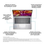 HP ZBook Firefly G10 estación de trabajo móvil de 14 pulgadas con Intel Core i7-1365U, 16 GB de RAM DDR5, 1 TB SSD, NVIDIA RTX A500 y Windows 11 Pro. SKU 865Q3EA#AKD