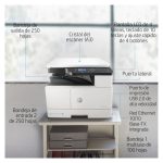 Impresora HP LaserJet M438n, resolución 1200 x 1200 DPI, velocidad 24 ppm, SKU 8AF43A#B19