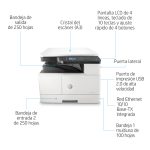 Impresora HP LaserJet M438n, resolución 1200 x 1200 DPI, velocidad 24 ppm, SKU 8AF43A#B19