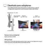 Monitor HP de 27 pulgadas QHD Pro de la serie 7, modelo 727pq, con número de producto 8J4D8AA#ABB