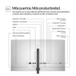 HP Monitor de videoconferencia 4K Pro de la serie 7 de 27 pulgadas, modelo 727pm, 8K135AA#ABB