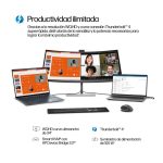 HP Monitor de videoconferencia WQHD Pro de la serie 7 de 34 pulgadas con una resolución optimizada para videollamadas y trabajo profesional, 8K157AA#ABB