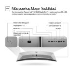 Monitor HP 5K2K de 39,7 pulgadas diseñado para conferencias, serie 7 Pro, modelo 740pm con número de producto 8Y2R2AA#ABB