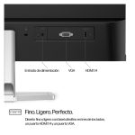 HP Monitor FHD serie 5 de 23,8 pulgadas con resolución Full HD y modelo 524sf, referencia 94C17E9#ABB