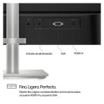Monitor HP Series 5 con pantalla FHD de 23,8 pulgadas, altura ajustable y número de producto 94C19E9#ABB. Ideal para tareas informáticas y tecnológicas.