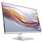 Monitor HP Series 5 con pantalla FHD de 23,8 pulgadas, altura ajustable y número de producto 94C19E9#ABB. Ideal para tareas informáticas y tecnológicas.