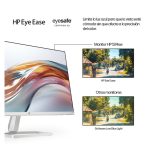 HP Monitor FHD Serie 5 de 23,8 pulgadas en color blanco, modelo 524sw, referencia 94C21E9#ABB