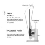 Monitor FHD de 27 pulgadas HP Series 5, ajustable en altura, modelo 527sh con número de parte 94C50E9#ABB