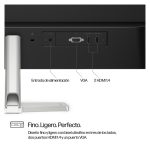 Monitor HP Series 5 FHD de 27 pulgadas con resolución Full HD, modelo 527sf, número de producto 94F44E9#ABB