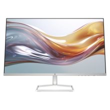 Monitor HP FHD Serie 5 de 27 pulgadas blanco modelo 527sw, número de parte 94F46E9#ABB, ideal para uso informático y tecnológico