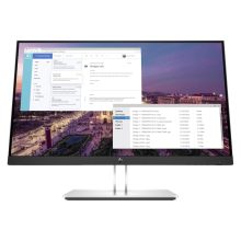 HP E-Series E23 G4 pantalla para PC de 58,4 cm (23 pulgadas) con resolución 1920 x 1080 Pixeles Full HD, colores negro y plata, 9VF96AA#ABB