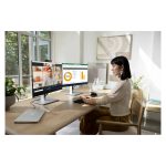 HP E-Series E27 G4 pantalla para PC de 68,6 cm (27 pulgadas) con resolución 1920 x 1080 Pixeles en Full HD, tecnología LED en color negro, modelo 9VG71AA#ABB