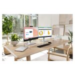 HP E-Series E27 G4 pantalla para PC de 68,6 cm (27 pulgadas) con resolución 1920 x 1080 Pixeles en Full HD, tecnología LED en color negro, modelo 9VG71AA#ABB