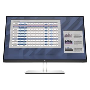 HP E-Series E27 G4 pantalla para PC de 68,6 cm (27 pulgadas) con resolución 1920 x 1080 Pixeles en Full HD, tecnología LED en color negro, modelo 9VG71AA#ABB