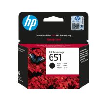 HP 651 Black Original Ink Advantage Cartridge, alta calidad de impresión, SKU C2P10AE#BHK