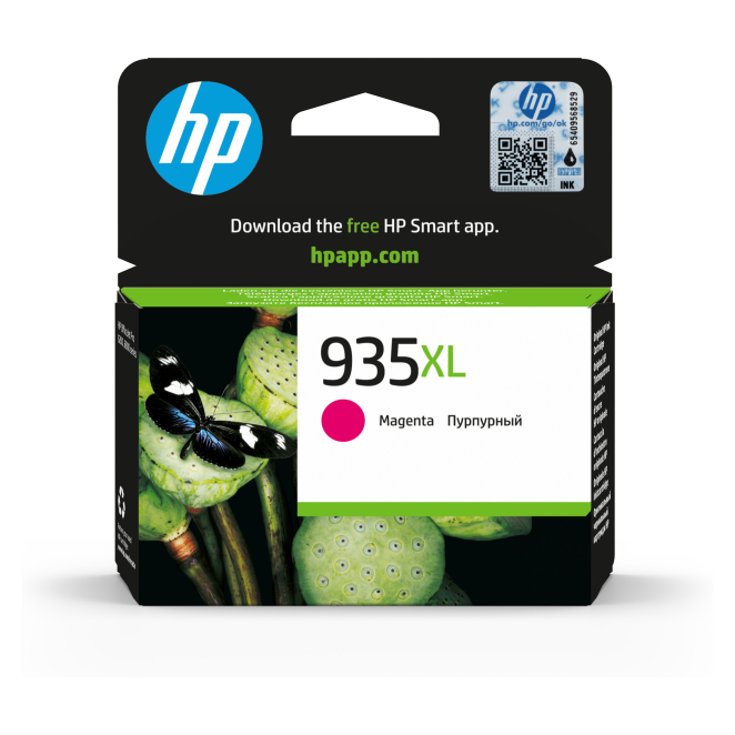 Cartucho de tinta HP 935XL magenta alta capacidad Cartucho de tinta original HP 935XL de alta capacidad en color magenta, SKU C2P25AE#BGY
